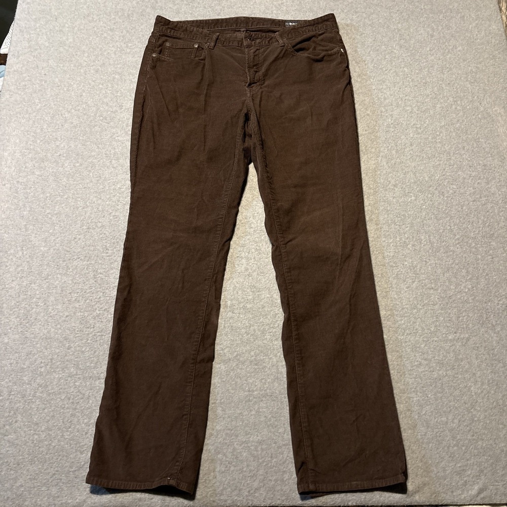 Bonobos Brown Curdoroy Men's Pants Sz 35x32 Straight Leg (wear‎ In Bottom)